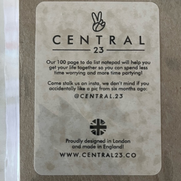 Central 23 England All I want for Christmas Mariah Carey Notepad Rare 100 pages - Picture 3 of 4